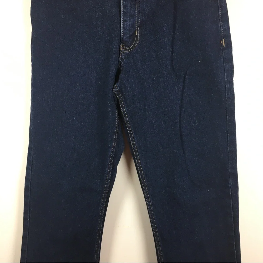 C E Schmidt Workwear Dark Wash Relaxed Fit Denim Jeans Stretch 30x32 - Picture 4 of 16